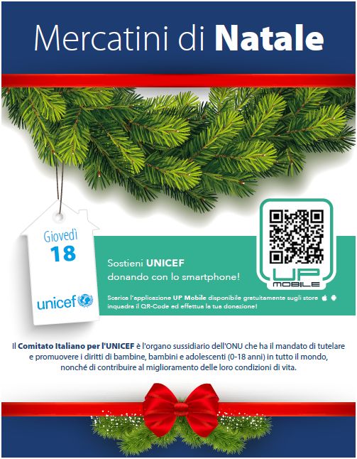 Biglietti Di Natale 2020 Unicef.Al Via Oggi I Mercatini Onlus In Banca Sella Giovedi Appuntamento Con Unicef Newsbiella It