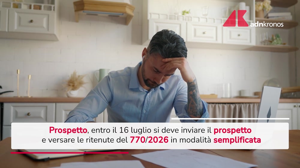 Fisco, le scadenze di luglio 2026: il calendario completo