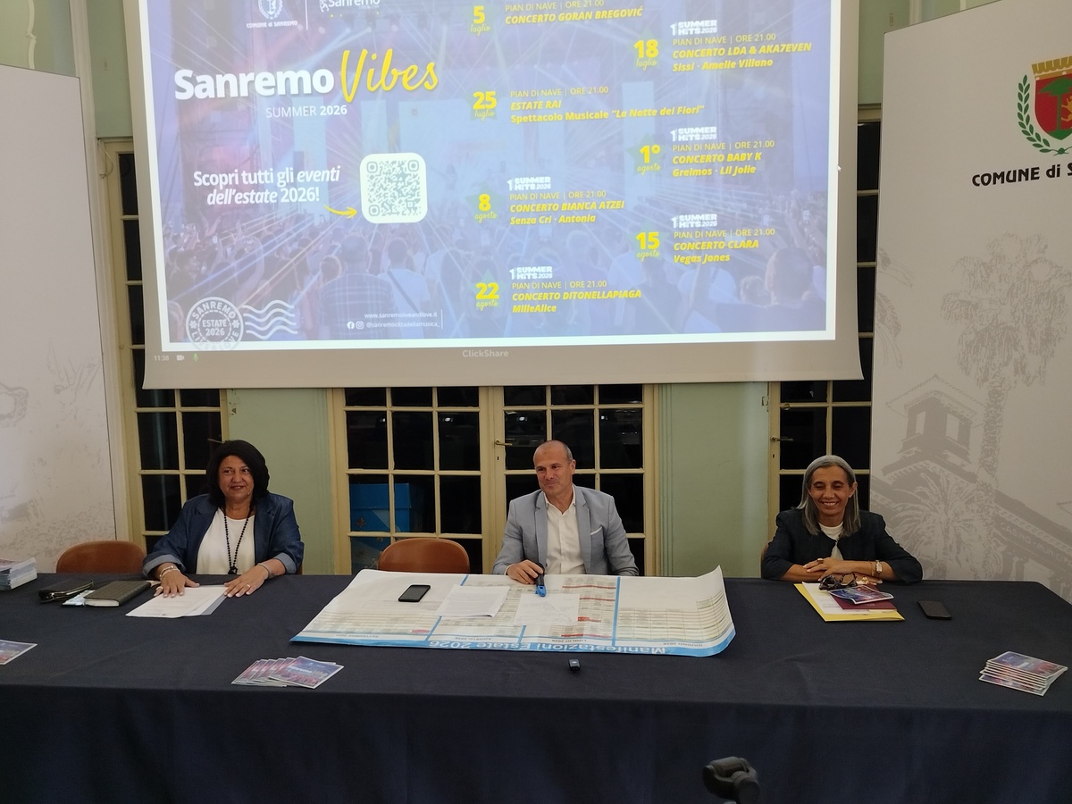 I riflettori dell'estate si accendono sui 300 eventi di Sanremo (Foto e video)