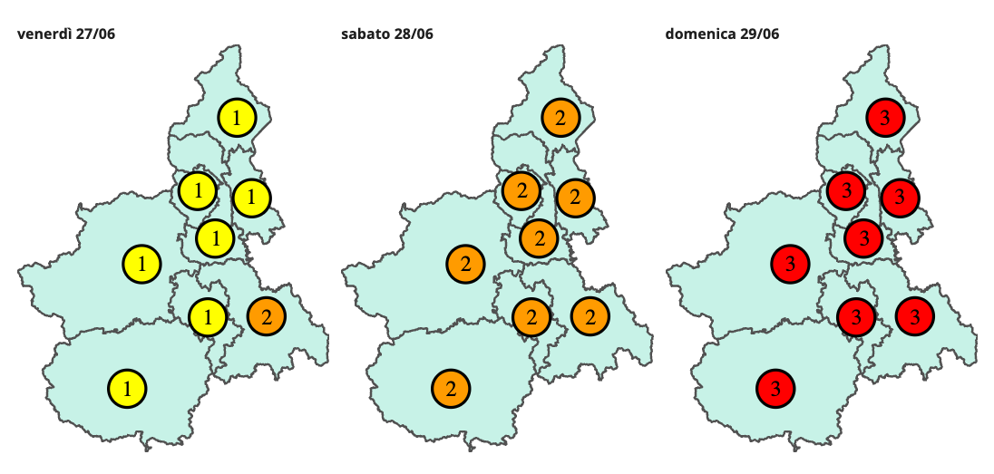 L’ondata del caldo investe il Piemonte. Sarà una domenica da bollino rosso in tutta la regione