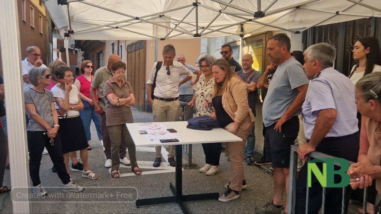 Un nuovo volto per piazza San Giovanni a Occhieppo Inferiore: l’amministrazione presenta il progetto ai cittadini FOTO e VIDEO