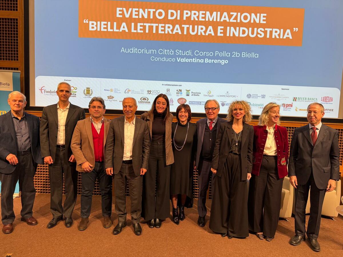 Biella, a Città Studi la XXIV edizione del Premio Biella Letteratura e Industria: premiati i vincitori