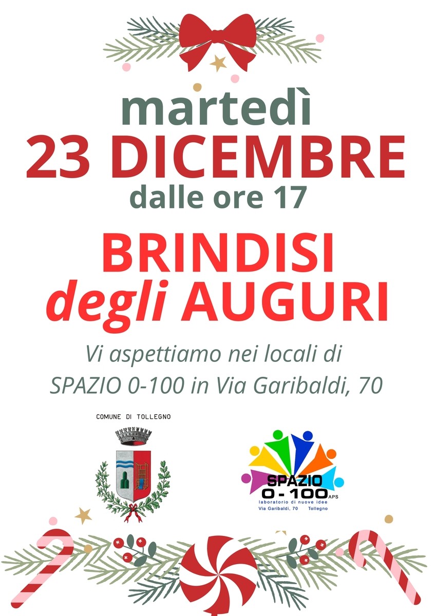 Tollegno, “brindisi degli auguri” allo spazio 0-100
