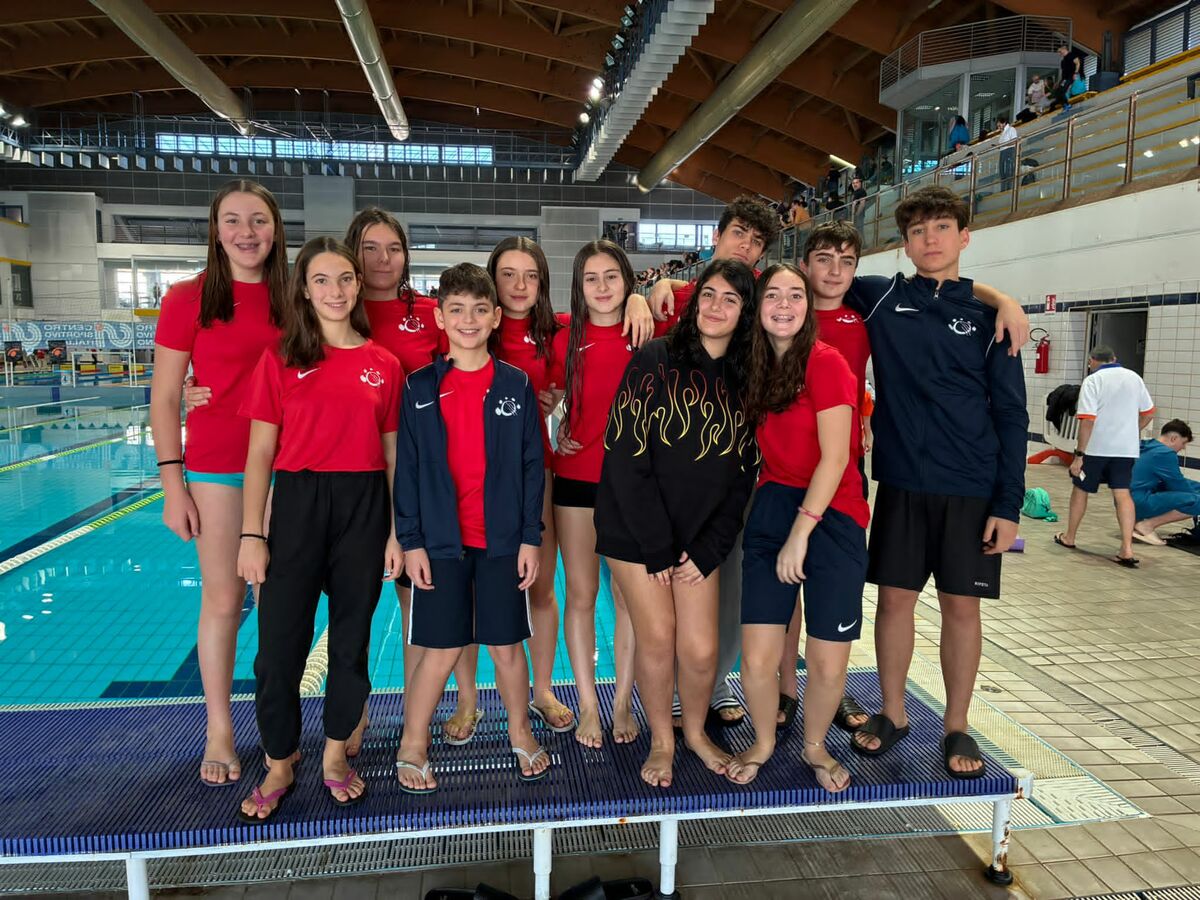Rane Rosse, ultimi impegni del team di nuoto e pallanuoto di Biella, Valdilana e Varallo Villa Becchi FOTO