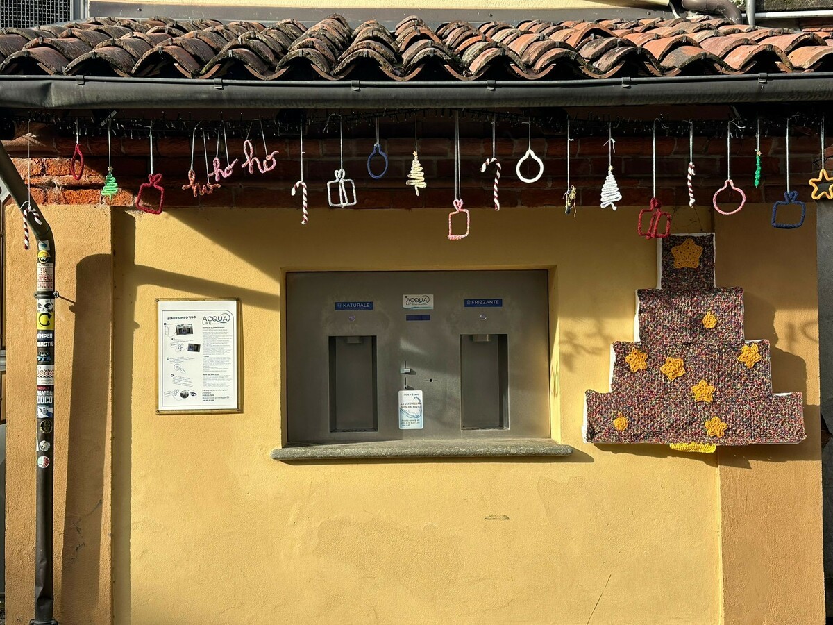 Natale a Magnano, decorazioni e interventi artistici: l'opera dei cittadini FOTO