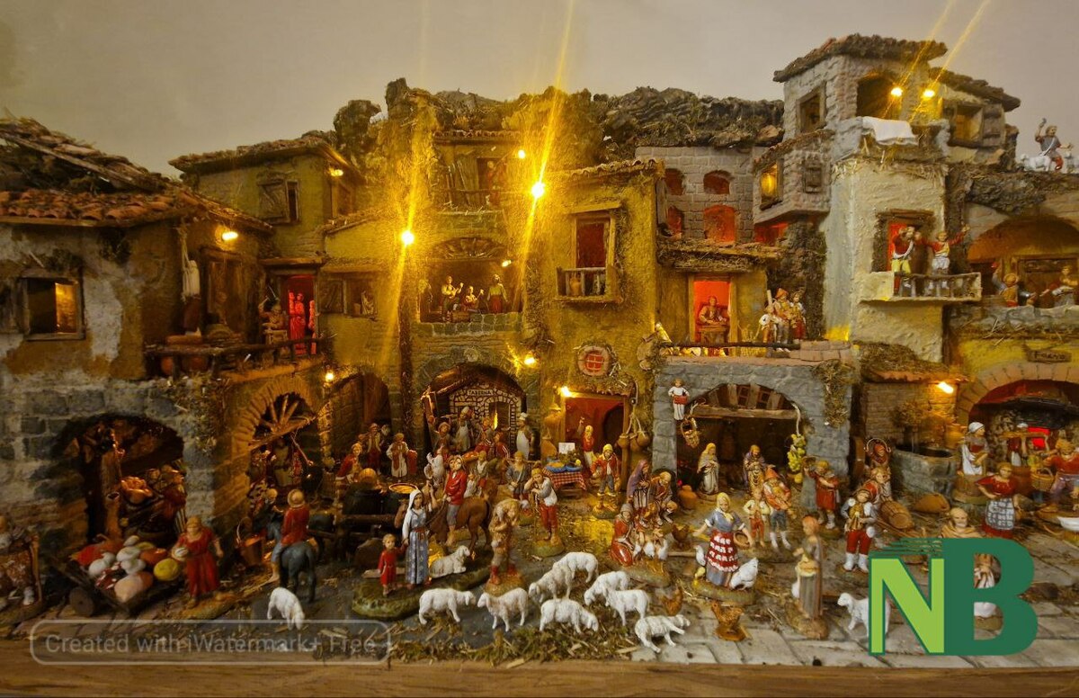 Natale in miniatura: il presepe del ’700 di Andrea, FOTO e VIDEO