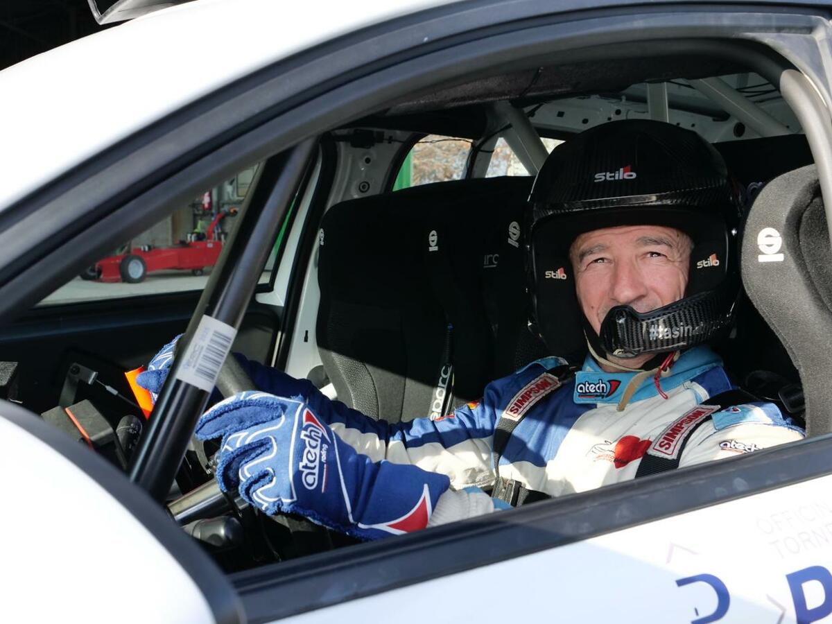 Tasinato, la pioggia impone il ritiro al Rally Valle d’Aosta