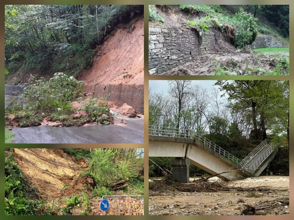 Frane, rischio strutturale in Piemonte. Il Biellese è fra le aree più esposte