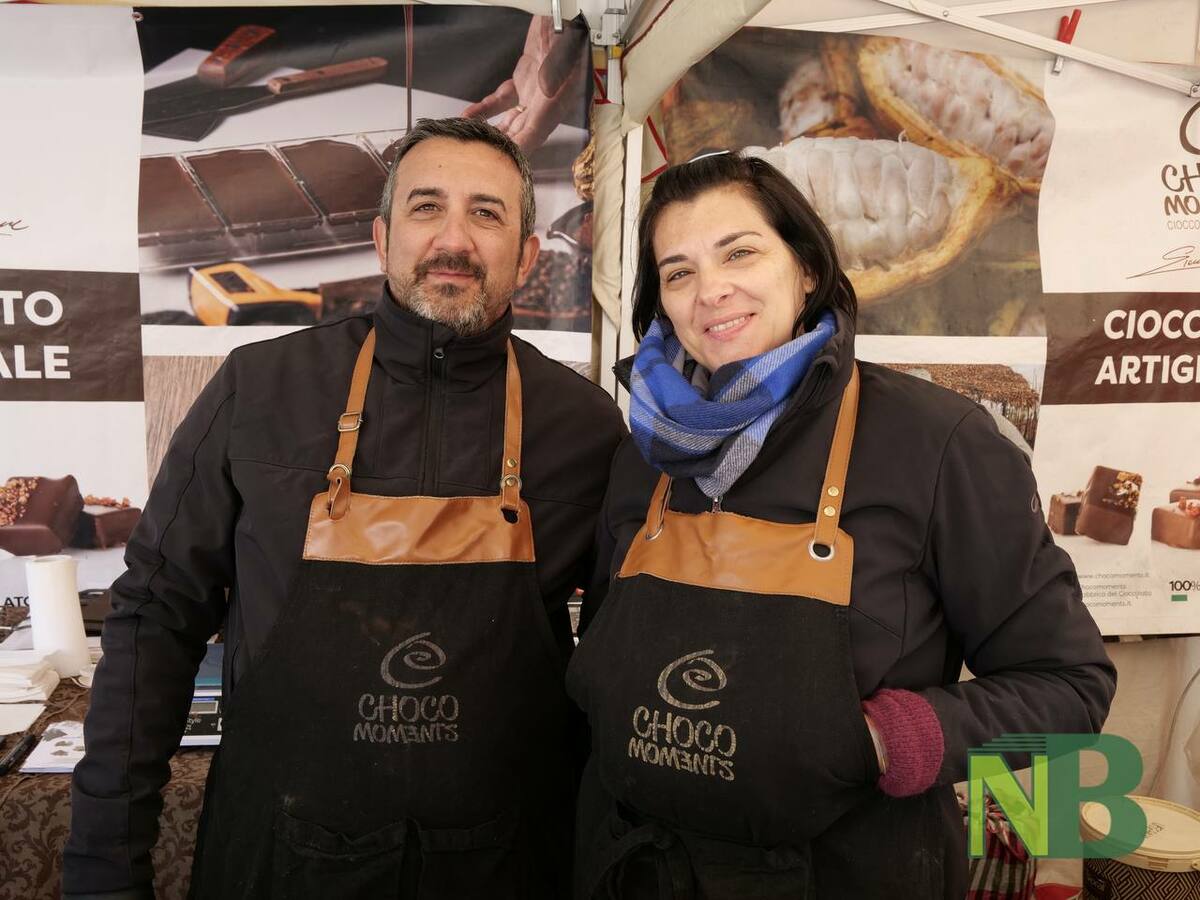 Il cioccolato anima Biella: ChocoMoments continua in piazza Duomo FOTO