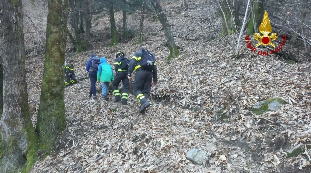 Dal Nord Ovest - Escursionisti dispersi salvati dai Vigili del Fuoco
