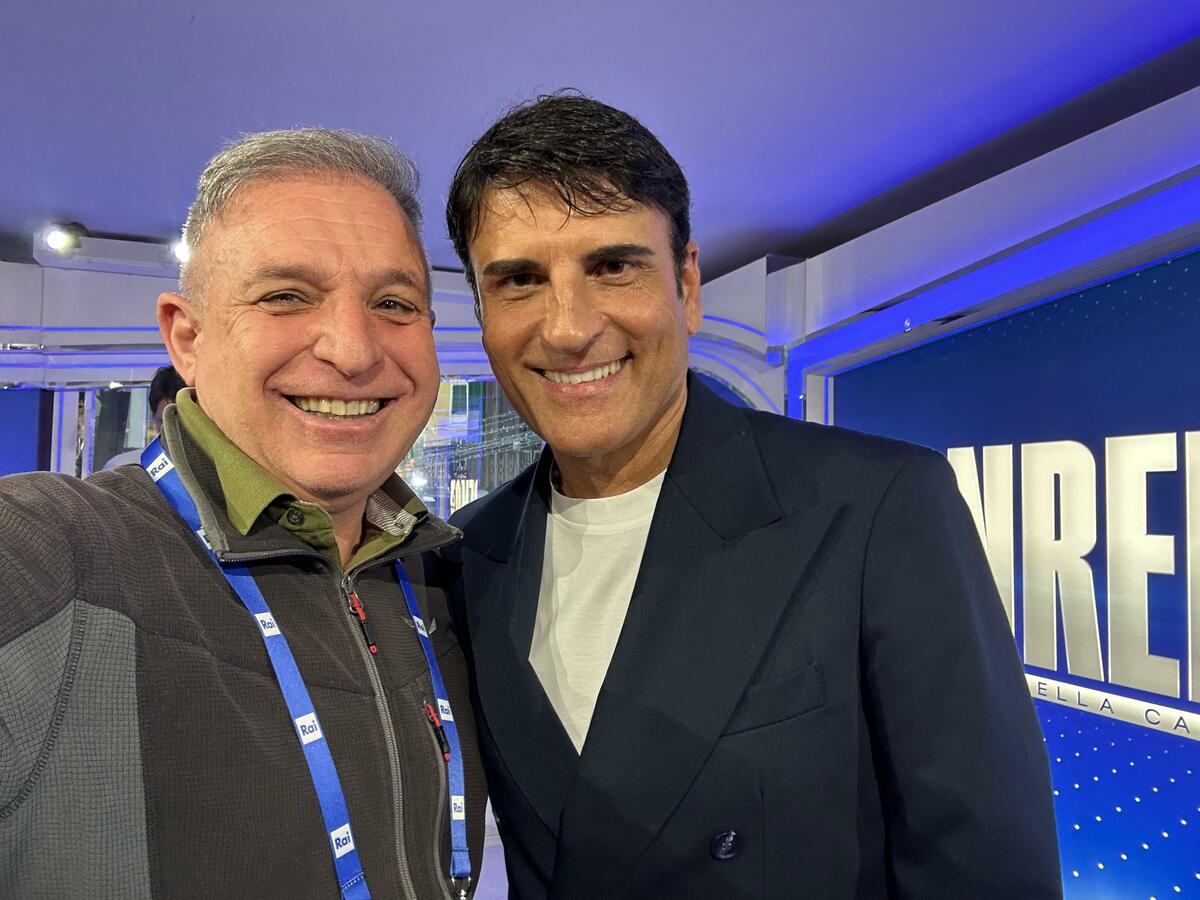 Ivo Bonato al Festival di Sanremo 2026: il cameraman biellese presente con il Tg1