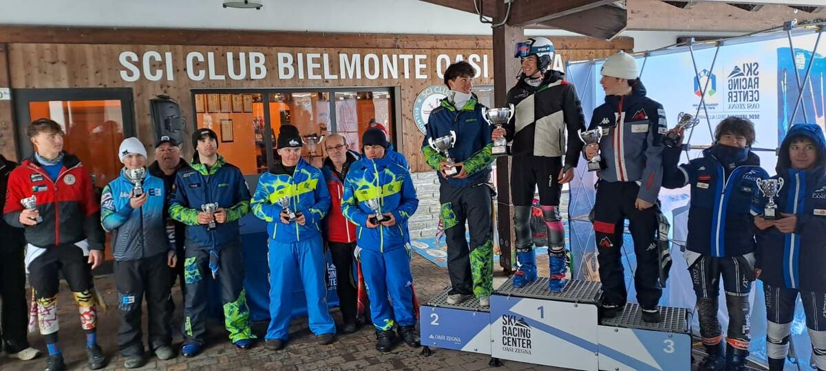 Bielmonte, Trofeo Lauretana Under 16: sul gradino più alto del podio Ranieri e Badaracco. La classifica completa