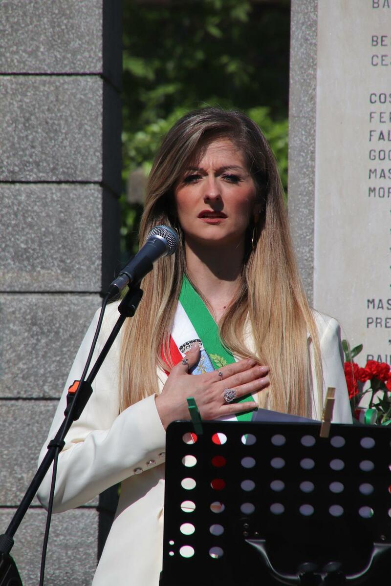 25 aprile, a Sala Biellese si celebra memoria e Costituzione FOTO