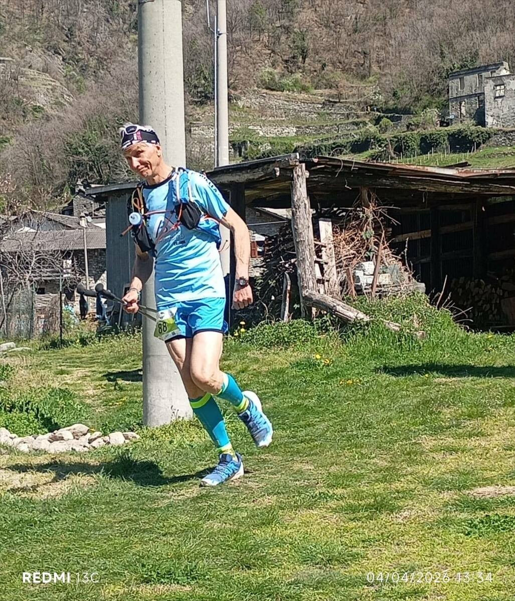 Amron Team protagonista ad Arnad: Falla e Faedo ai piedi del podio nel Traverse Trail FOTO