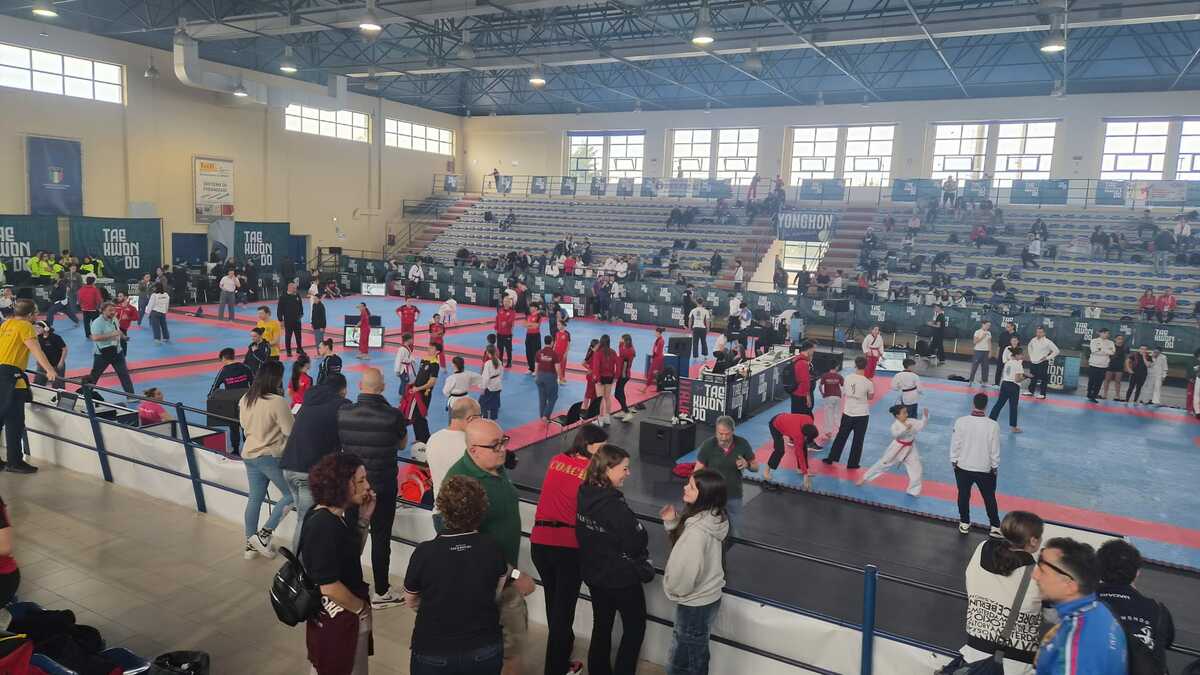 Asd Kwan Biella al Campionato Italiano di Forme e Freestyle e Para Taekwondo FOTO