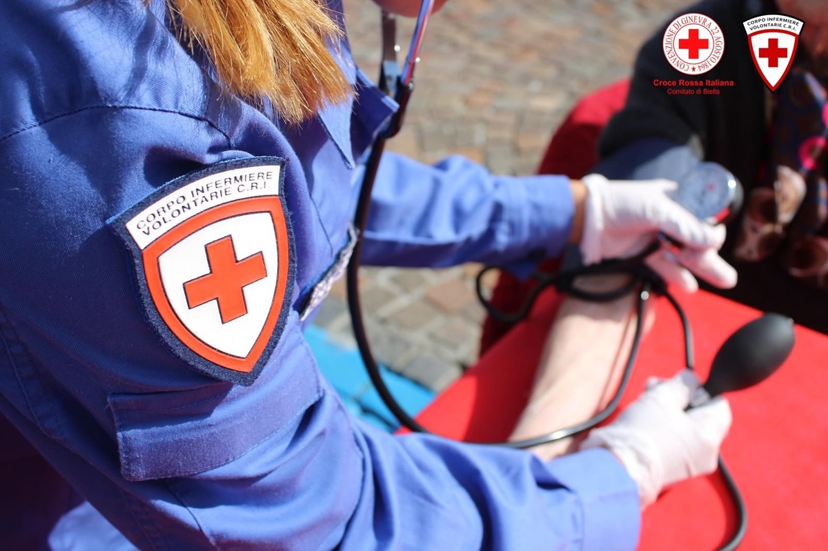 Biella, Croce Rossa a "BiVeg" per una mattinata dedicata alla prevenzione