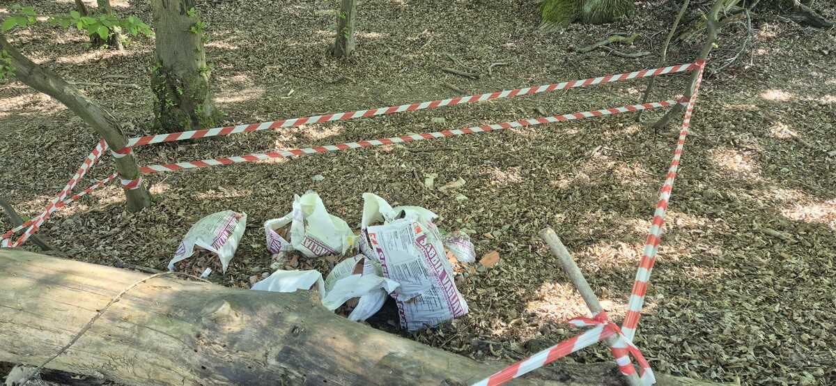 Incivili tornano a colpire in Baraggia: ritrovati resti di calcinacci e mattoni