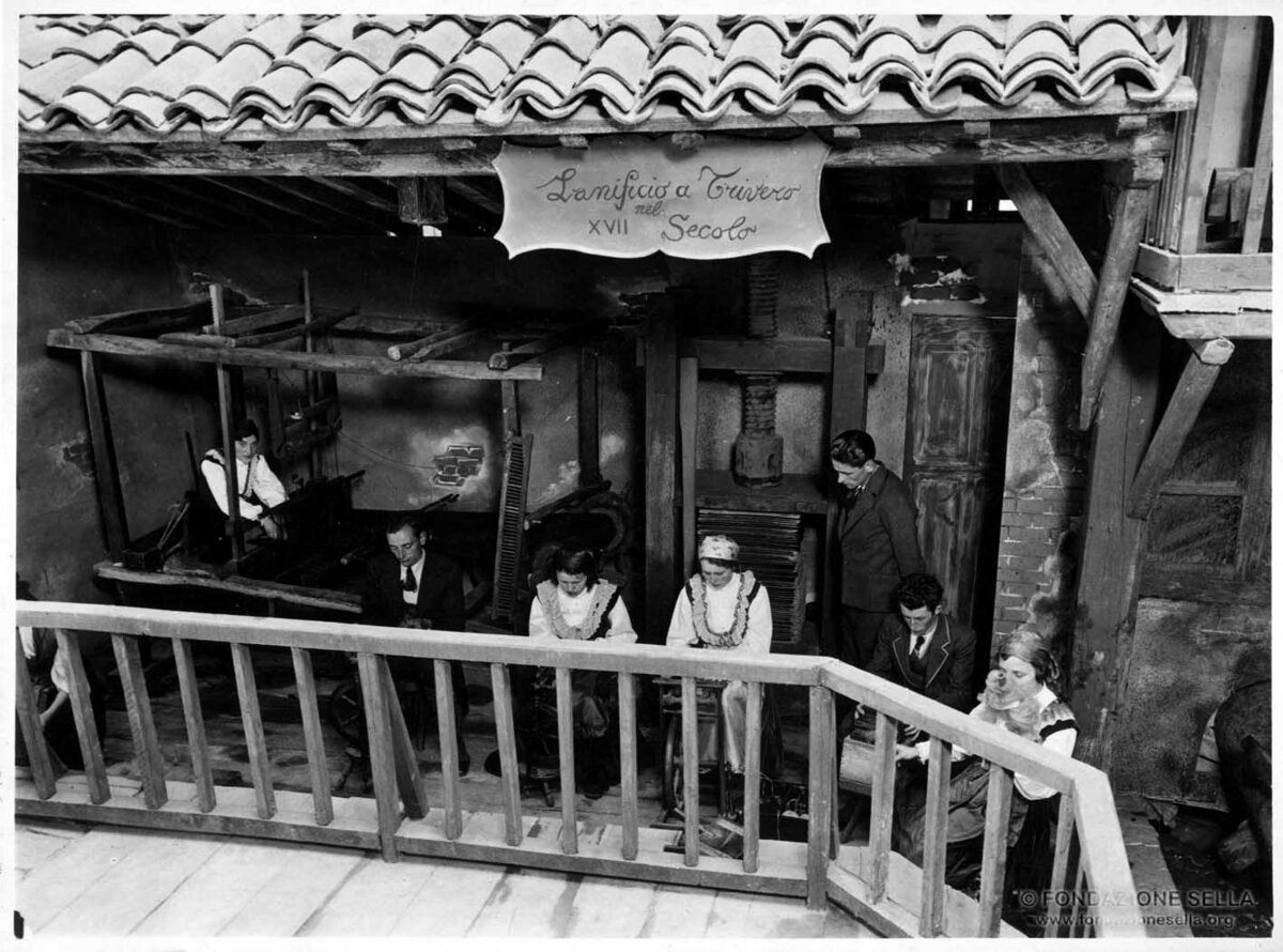 Biella, manifattura tessile nelle foto d'archivio: la Mostra Laniera del 1936
