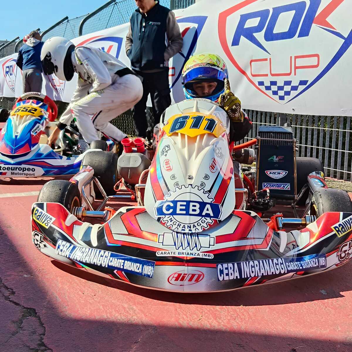 Rally & Co, esordio sfortunato alla Rok Cup: finale sfumata per un guasto FOTO