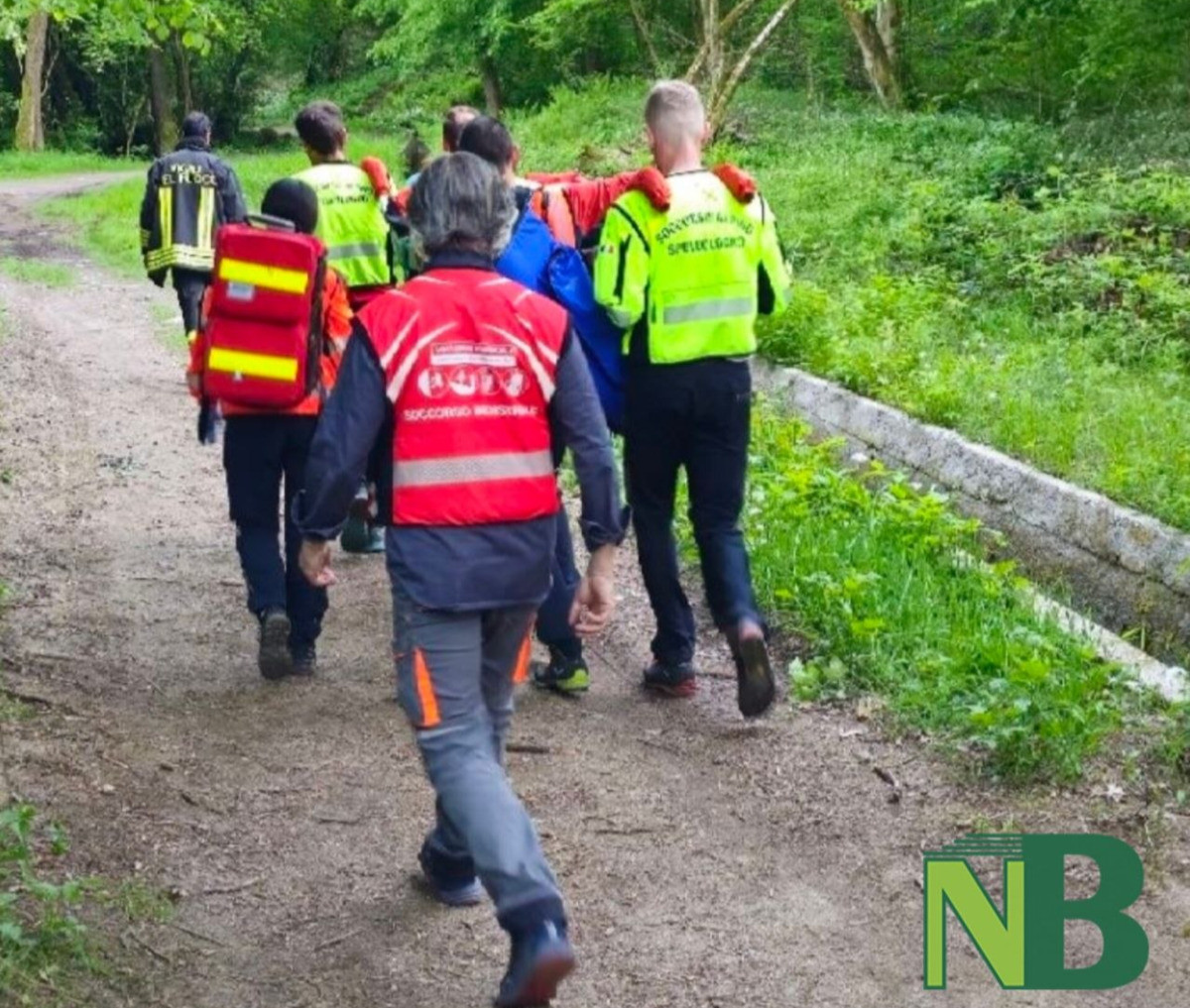 Accusa un malore, soccorso un giovane al Gorgomoro di Biella: è grave FOTO e VIDEO