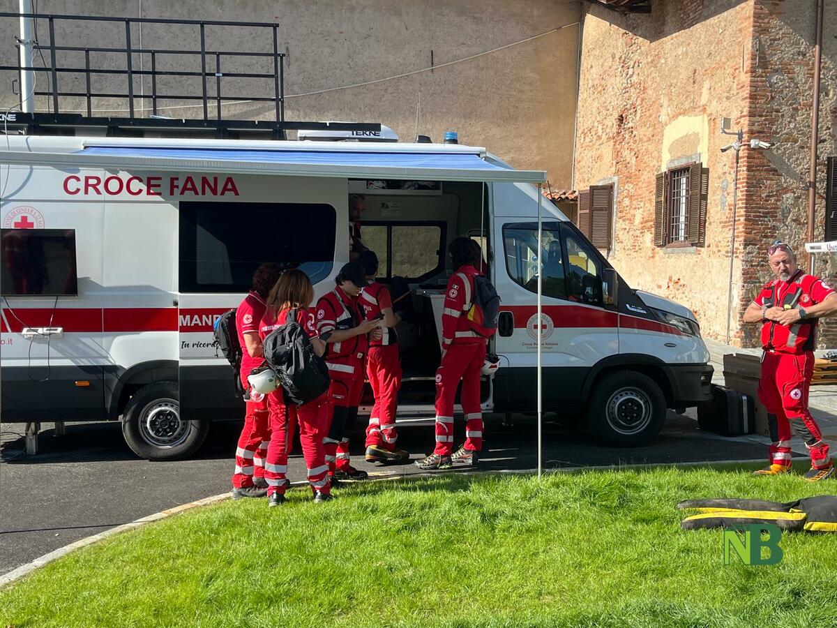 Masserano, Croce Rossa in azione: in corso la ricerca di una persona dispersa FOTO e VIDEO