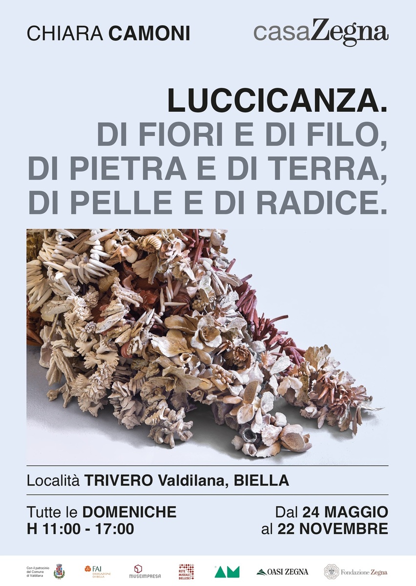 "Luccicanza" di Chiara Camoni negli spazi di Casa Zegna 