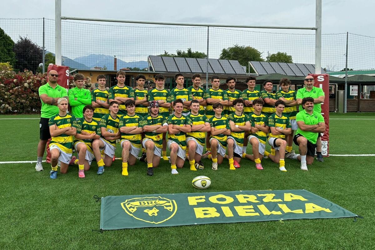 Biella Rugby, giornata storica: promozione in B per la Cadetta e semifinali nazionali per l’Under 16