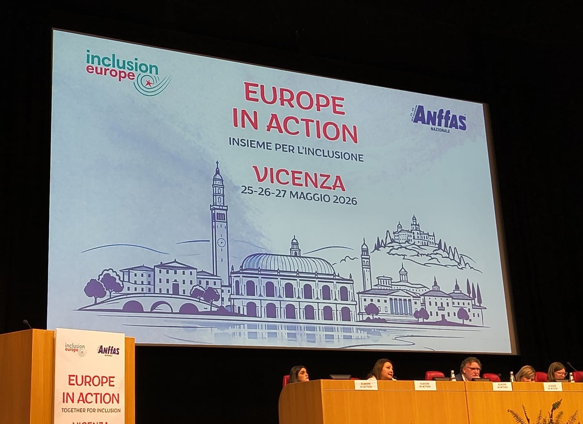 Anffas Biellese a Vicenza per l'Europe in Action 2026