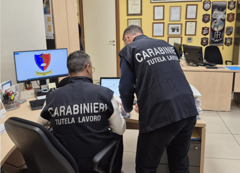 Carabinieri, controlli sulla sicurezza del lavoro: a Biella scattano pesanti sanzioni verso un'impresa