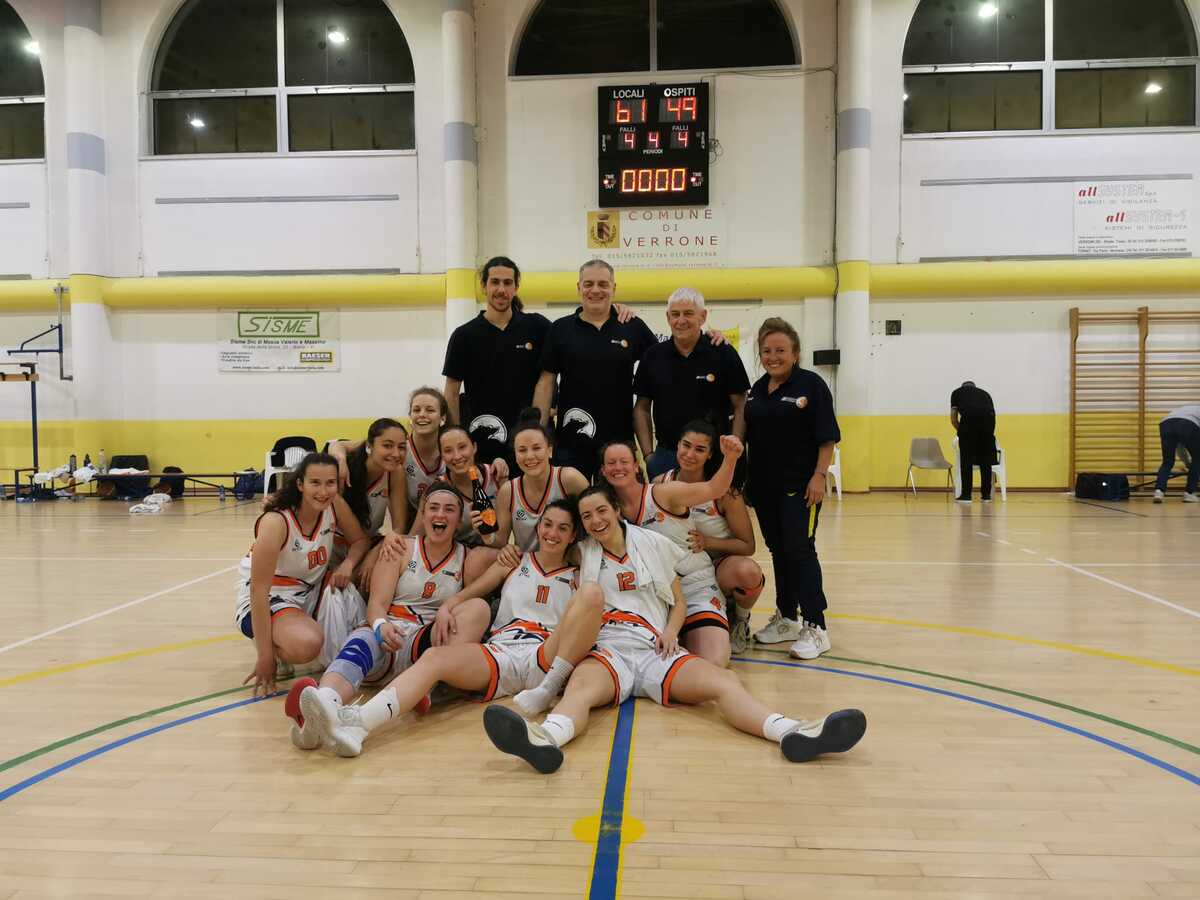 Basket Femminile Biellese, vittoria contro Torino Nord Academy