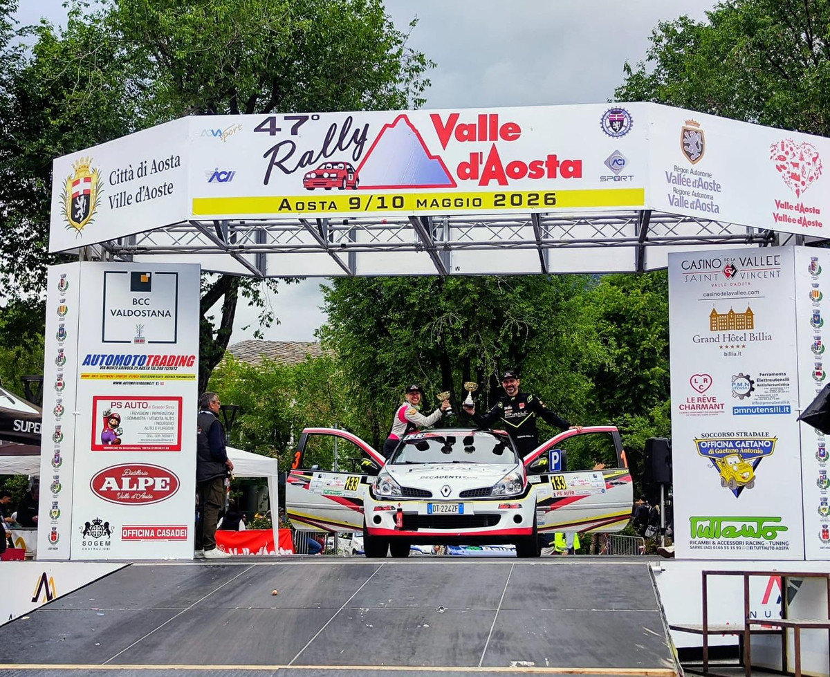 Biella Motor Team protagonista al Rally Valle d'Aosta