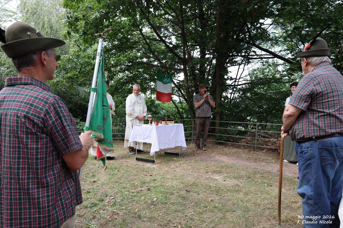 A Casapinta la tradizionale messa di chiusura del mese di maggio FOTO