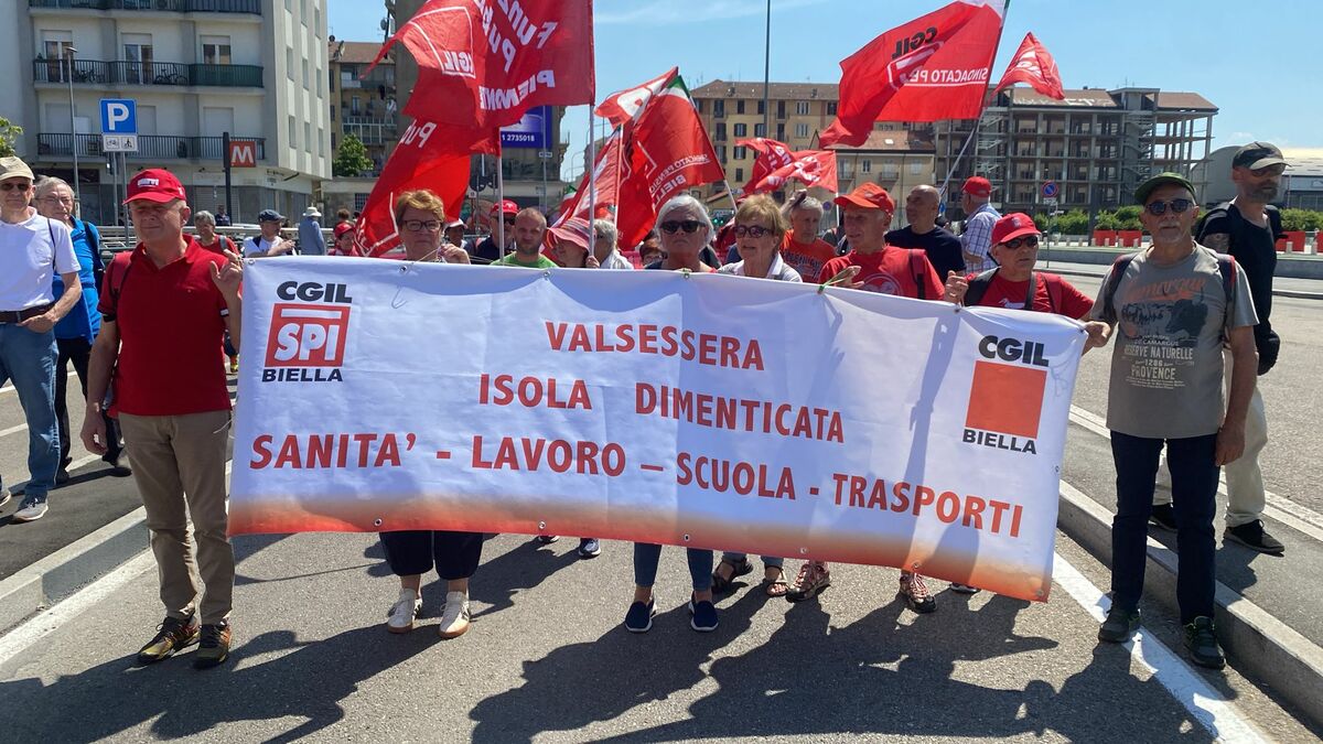 CGIL Biella a Torino per difendere la sanità pubblica: 45 sigle in corteo FOTO