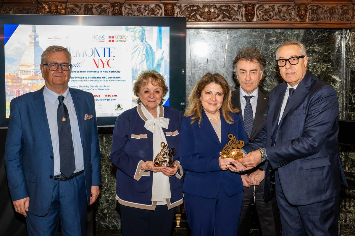 Eccellenza artigiana, "Piemonte chiama New York", protagonisti Confartigianato e A.N.Co.S.   FOTO e VIDEO
