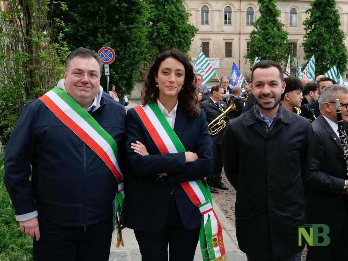 Corteo del 1° Maggio, nutrita partecipazione a Biella FOTO e VIDEO