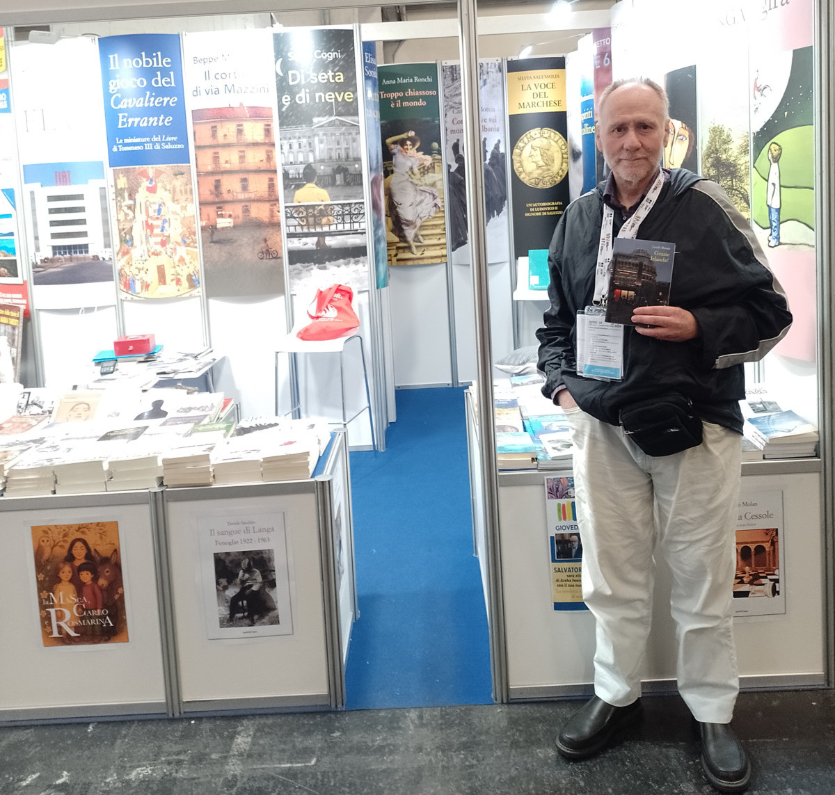 Guido Donati presenta al salone del libro "Grazie Irlanda"