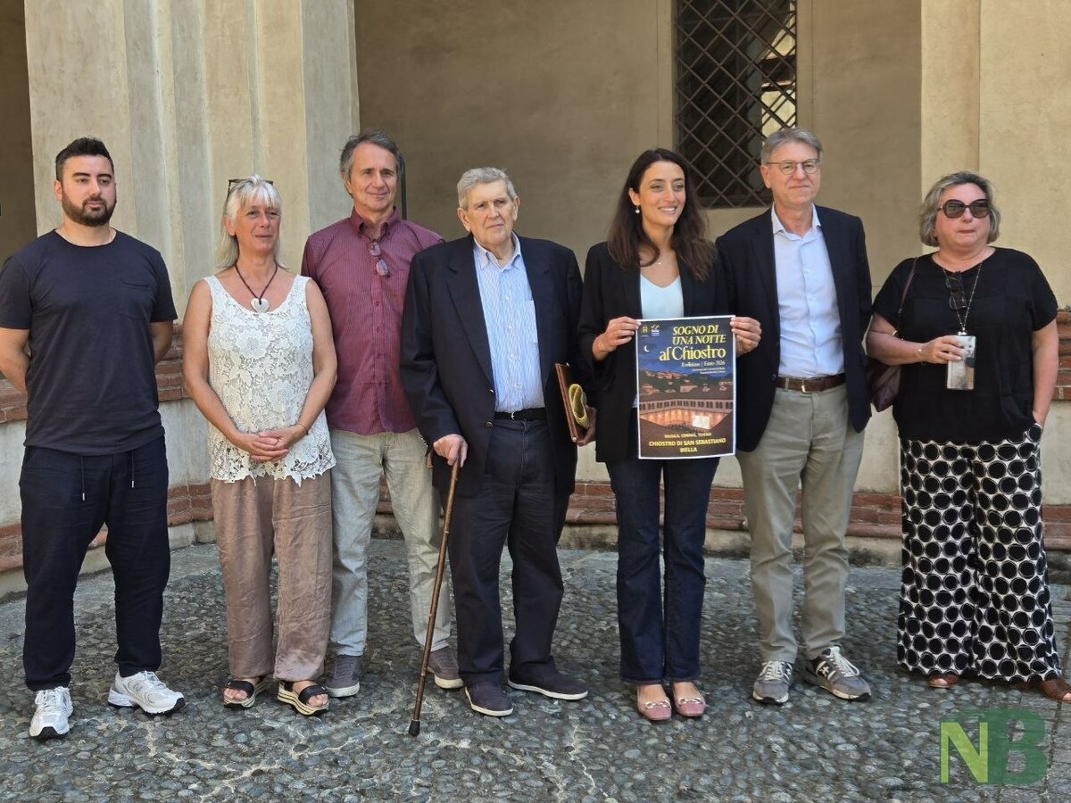 Estate biellese ricca di eventi: torna la rassegna “Sogno di una notte al Chiostro” FOTO