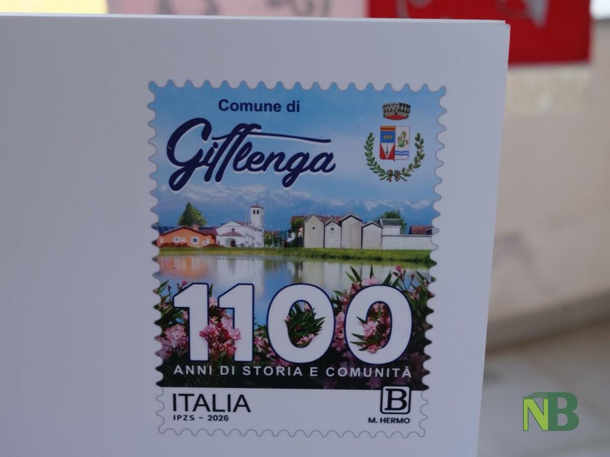 Gifflenga celebra 1100 anni di storia, presentato il francobollo commemorativo FOTO e VIDEO