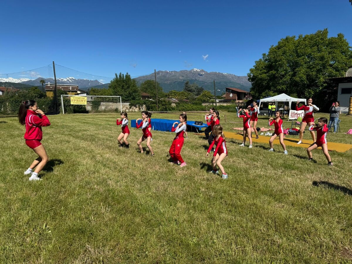 Borriana, Ginnastica Sprint alla Festa dello Sport con atlete e famiglie FOTO