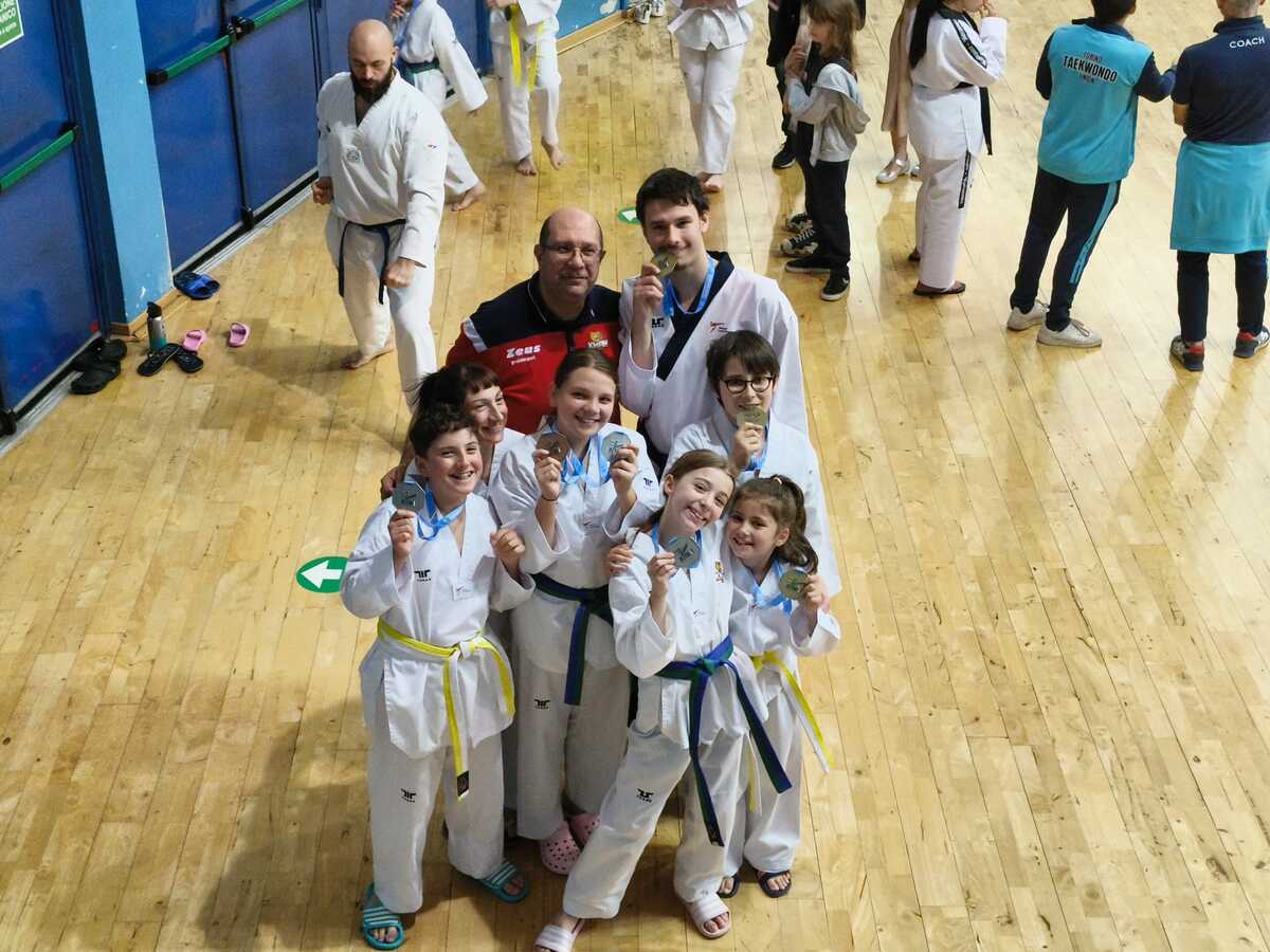 Kwan Taekwondo Biella: incetta di medaglie alla Torino Royal Cup