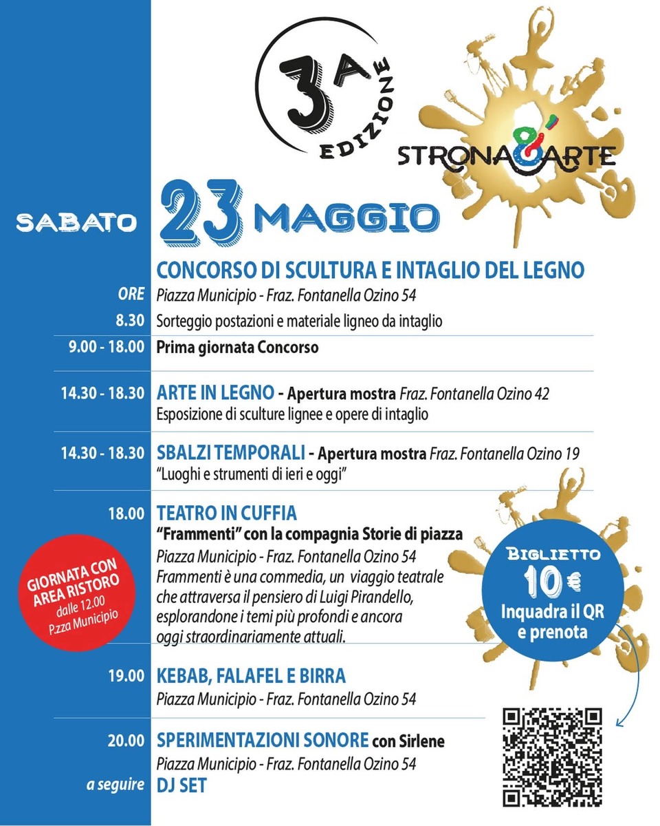 Strona&Arte torna con la terza edizione: una settimana tra, mostre, laboratori ed eventi