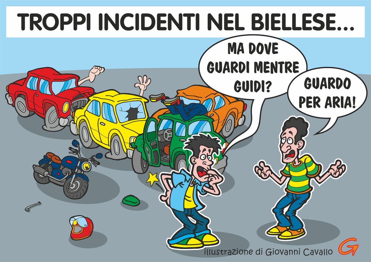 Biellese, incidenti e processi social: tutti piloti, ma solo nei commenti