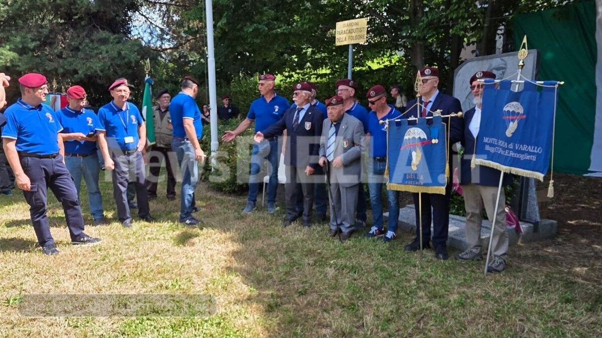 Biella, Ramella Pralungo all’ANPdI: “Dai cippi il valore della memoria” FOTO e VIDEO