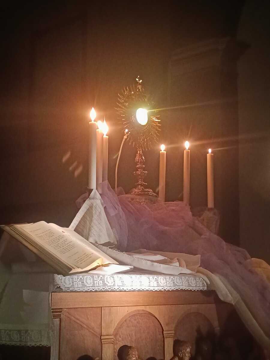 Festa del Sacro Cuore di Gesù, adorazione eucaristica a Vergnasco