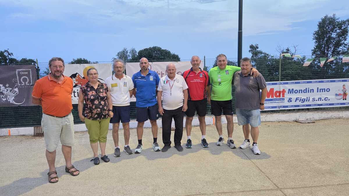 Bocce, Cesare Scoleri vince la terza gara di selezione a Pettinengo