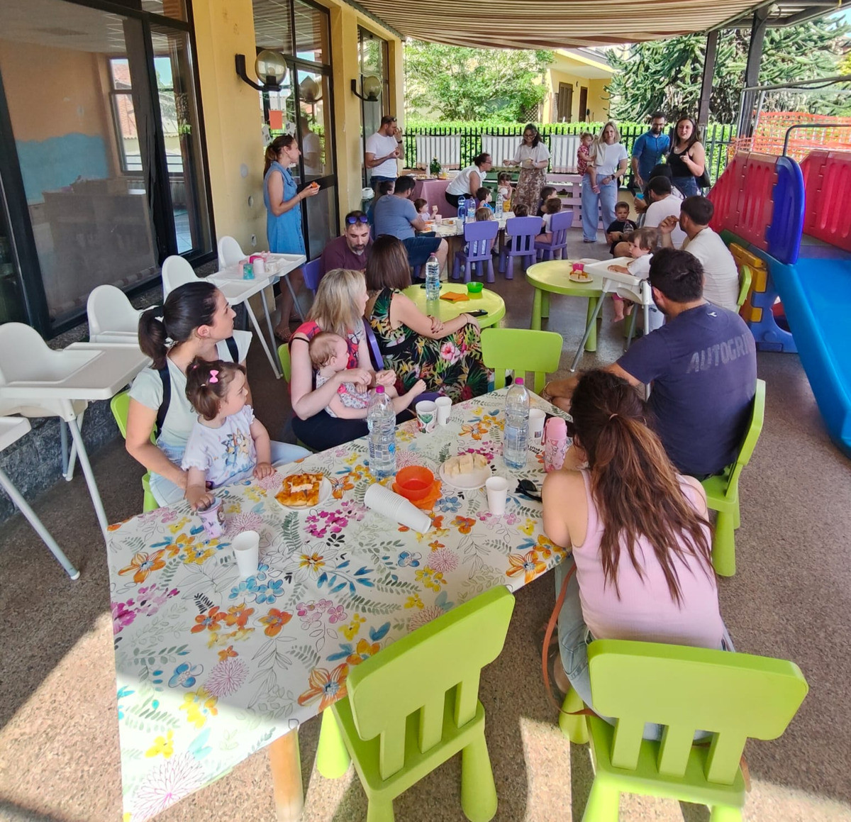 Festa della Famiglia: laboratorio creativo e merenda al nido Il Pisolo di Verrone FOTO