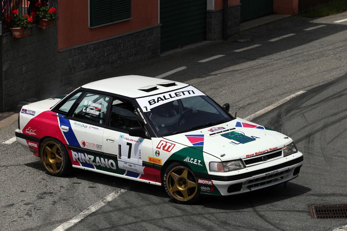 Corrado Pinzano torna in versione “storica”:  di nuovo una Subaru al RallyLana tricolore