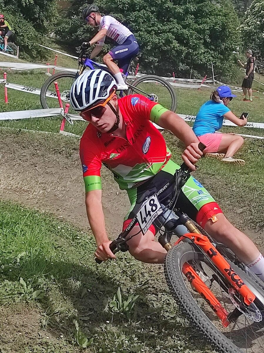 MTB, Alessandro Garbaccio  della Scuola Nazionale Oasi Zegna sul podio a La Salle