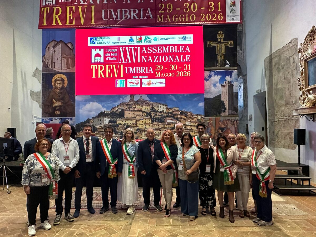 Candelo a Trevi per la XXVI Assemblea Nazionale dei Borghi più Belli