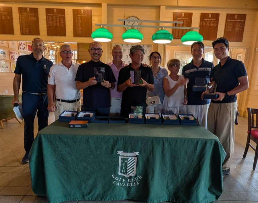 A Cavaglià il "Golf Samba Dedicato a Frank”, agonismo in campo e tanta commozione